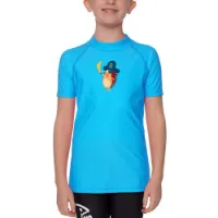Iq-uv Uv Aqua Igelchen Junior Uv-beskyttende T-skjorte Med Korte Ermer unisex