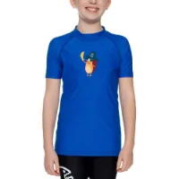 Iq-uv Uv Aqua Igelchen Junior Uv-beskyttende T-skjorte Med Korte Ermer unisex Iq-uv Uv Aqua Igelchen Junior Uv-beskyttende T-skjorte Med Korte Ermer unisex