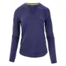 IQ Yanta Halv Glidelås Langarmet T-skjorte female, Blue ribbon