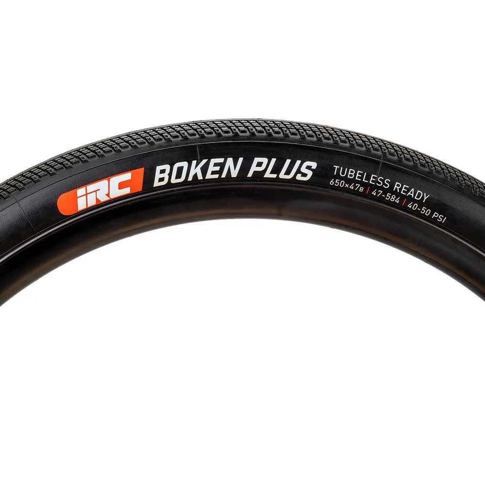 IRCtire Boken Plus Tubeless 700c X 38 Stiv Graveldekk, Black, 700C x 38, Sykkeldekk IRCtire Boken Plus Tubeless 700c X 38 Stiv Graveldekk, Black, 700C x 38, Sykkeldekk
