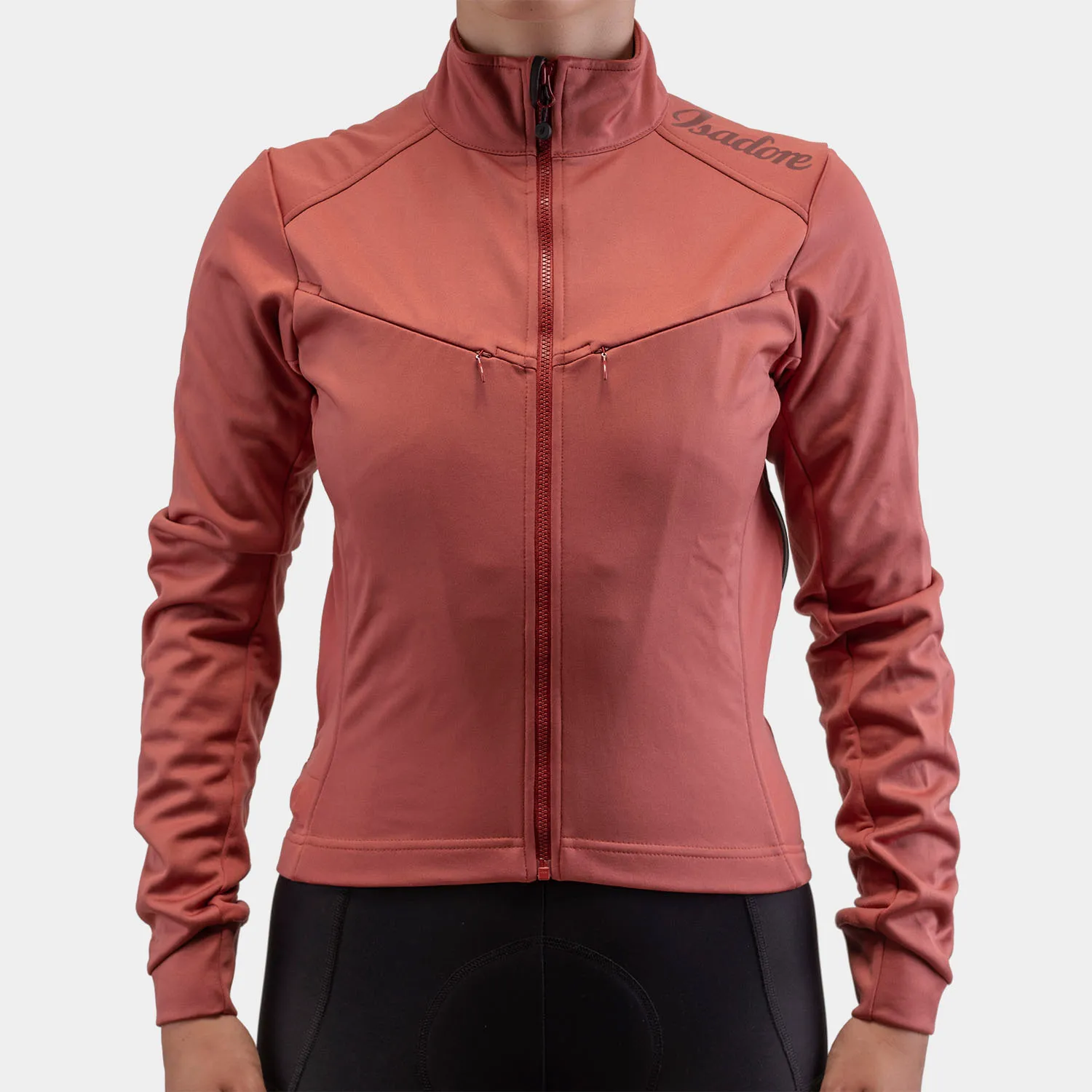Isadore Women´s Merino Softshell jakke Marsala, Rød