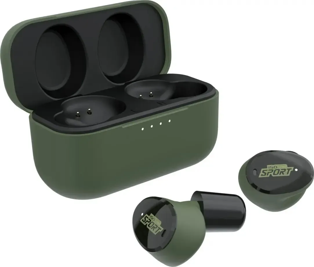 ISOtunes Free Sport Calibre, Military green, One Size