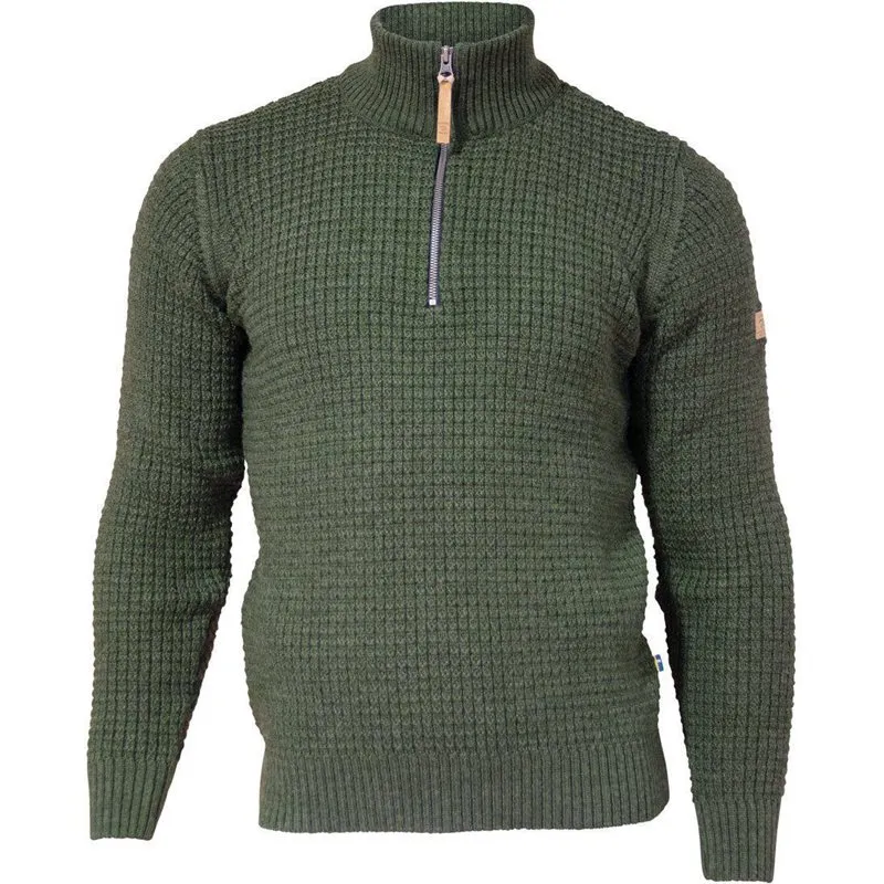 Ivanhoe of Sweden Moritz Half Zip, Loden green Ivanhoe of Sweden Moritz Half Zip, Loden green