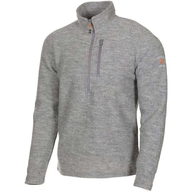 Ivanhoe of Sweden Trille Half Zip, Grey marl 2 Ivanhoe of Sweden Trille Half Zip, Grey marl 2