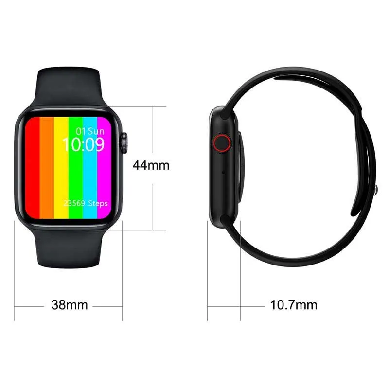 Iwo W26 Plus Smartklokke, Black Iwo W26 Plus Smartklokke, Black