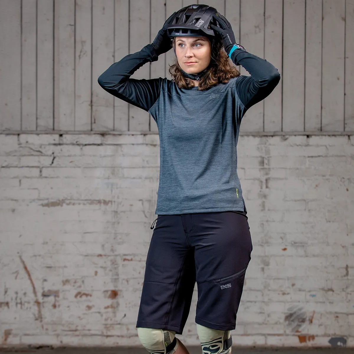 IXS Carve Evo Dame Shorts, Sort