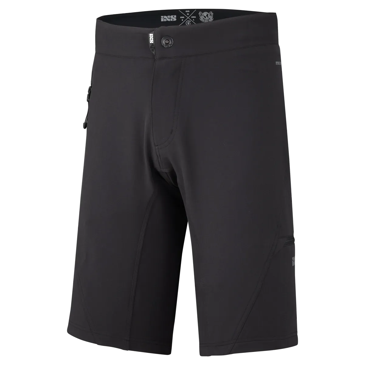 IXS Carve Evo Shorts, Sort IXS Carve Evo Shorts, Sort