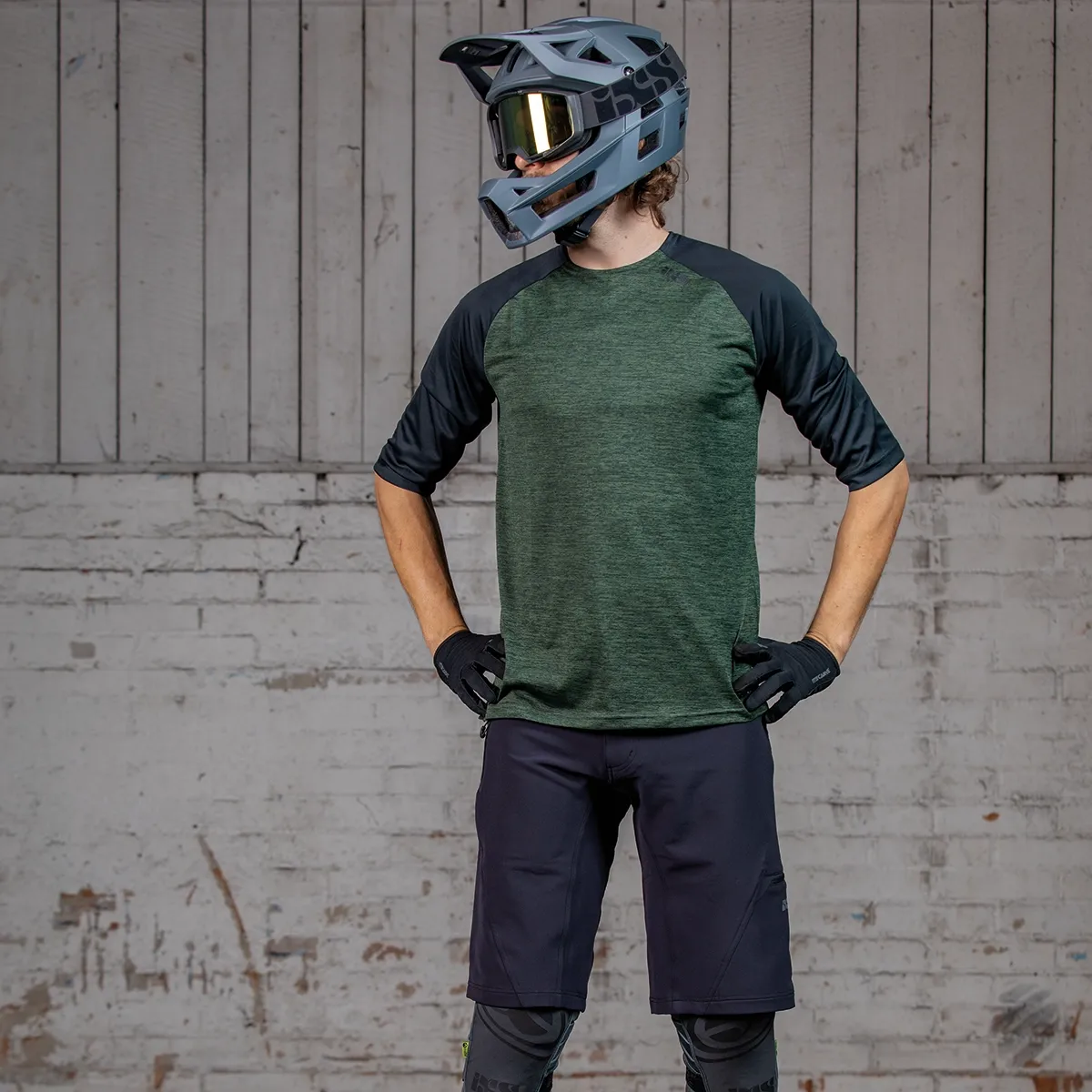 IXS Carve Evo Shorts, Sort IXS Carve Evo Shorts, Sort