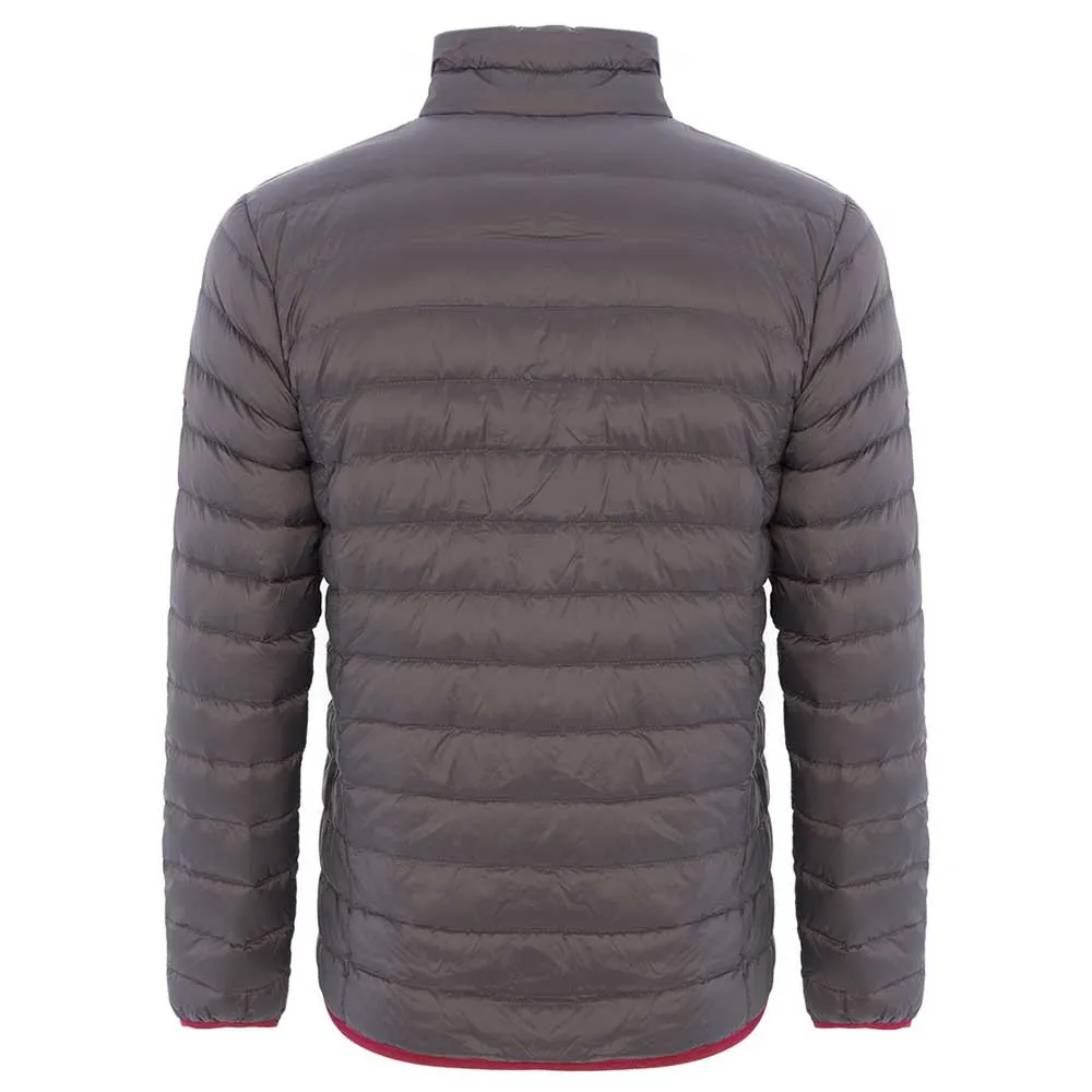 Izas Aden Dunjakke, Dark grey / mineral red