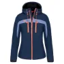 Navy blue / coral fluor