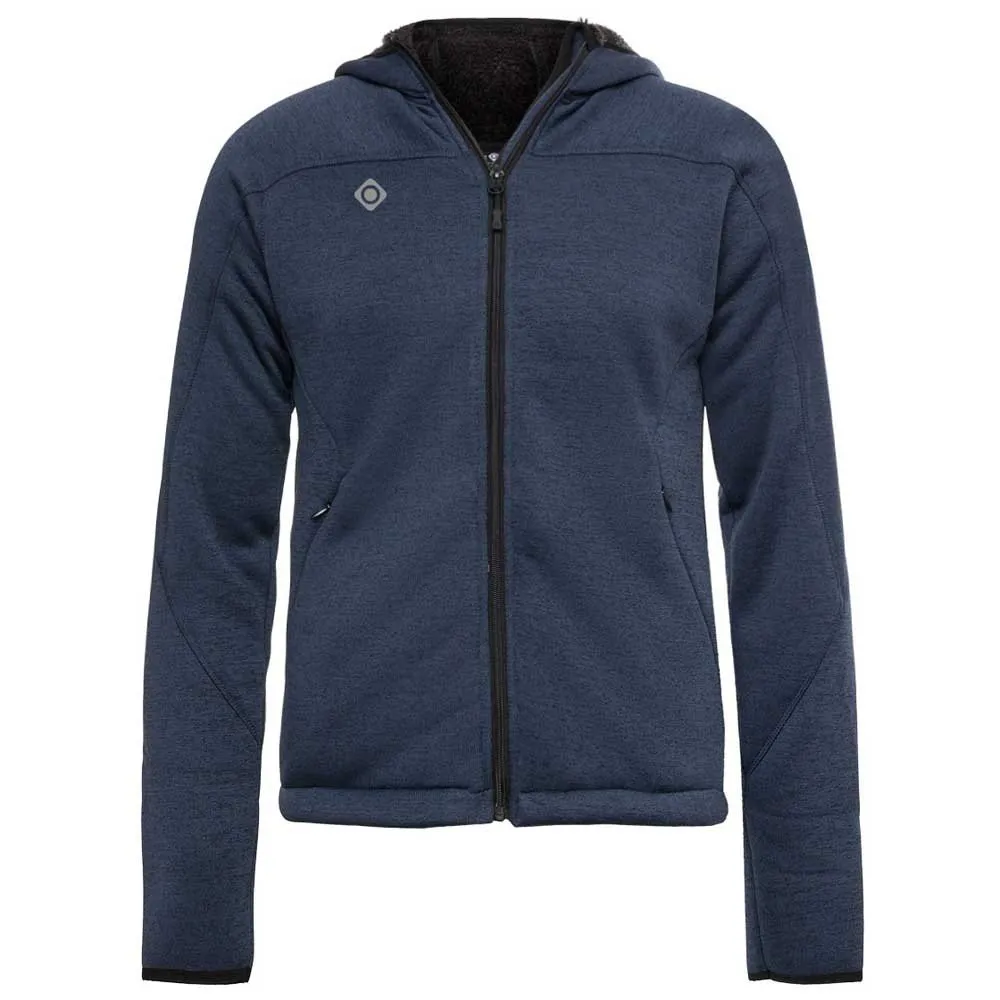 Izas Hudson Fleecejakke Med Hette, Bluemoon / black Izas Hudson Fleecejakke Med Hette, Bluemoon / black