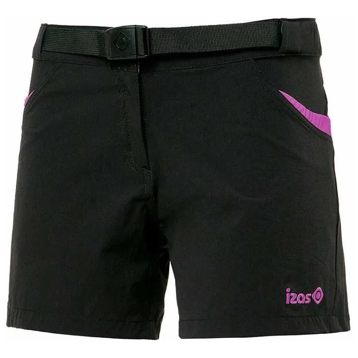 Izas Kea Shorts, Black / fuxia