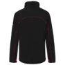 Izas Midi Softshelljakke, Black / red