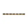 Izumi Chain Kai Super Toughness Track Kjede, Black / gold, 116 Links