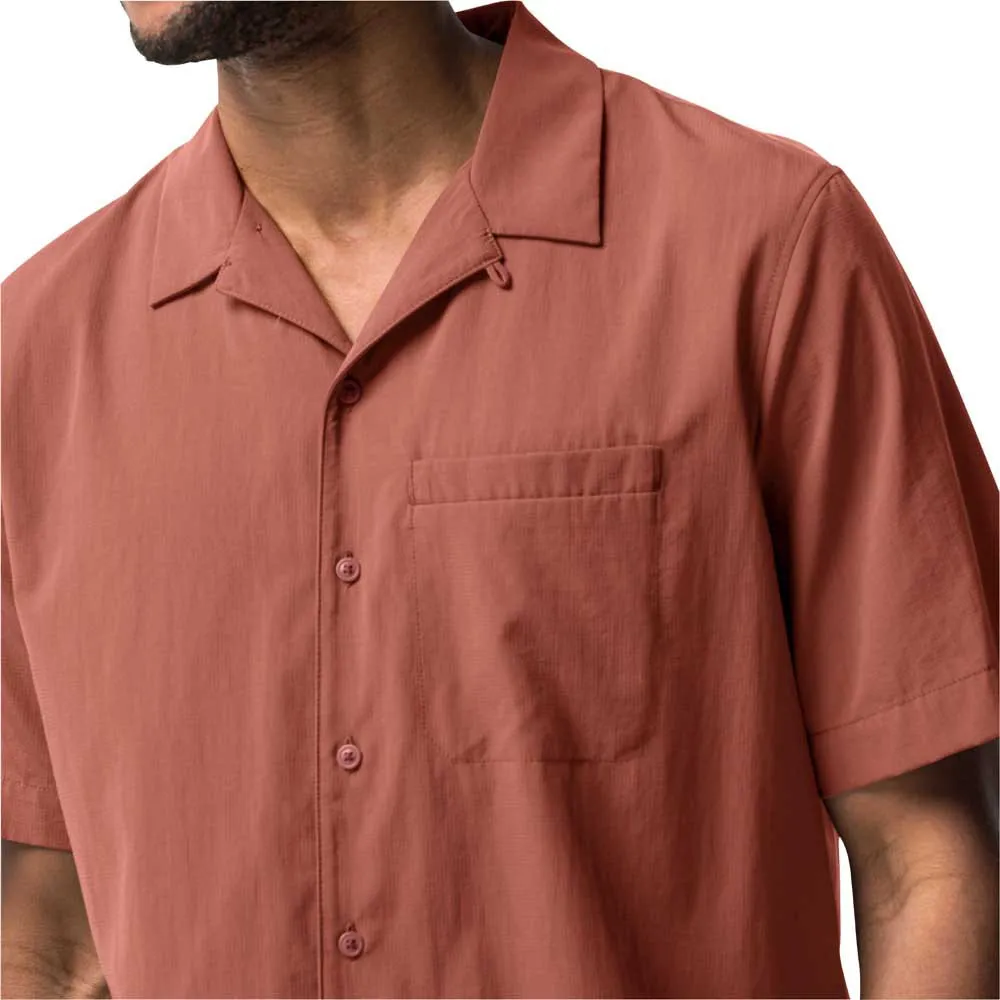 Jack Wolfskin Atacama Kortarmet Skjorte, Barn red