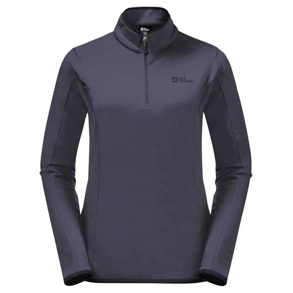 Jack Wolfskin Baiselberg Fleecejakke Med Halv Glidelås