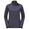 Jack Wolfskin Baiselberg Fleecejakke Med Halv Glidelås