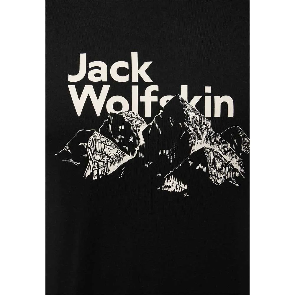 Jack Wolfskin Bergblick Kortarmet T-skjorte