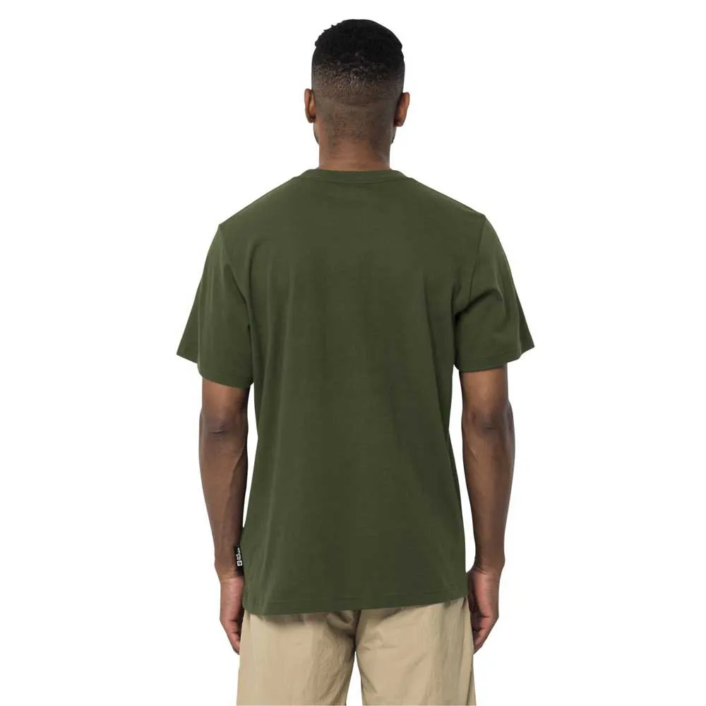 Jack Wolfskin Brand Kortarmet T-skjorte