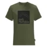 Jack Wolfskin Brand Kortarmet T-skjorte