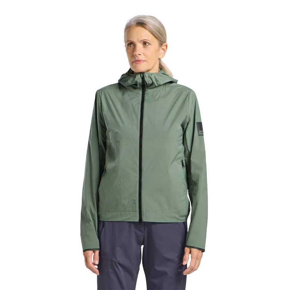 Jack Wolfskin Commute Wind Jakke, Eucalyptus 2 Jack Wolfskin Commute Wind Jakke, Eucalyptus 2