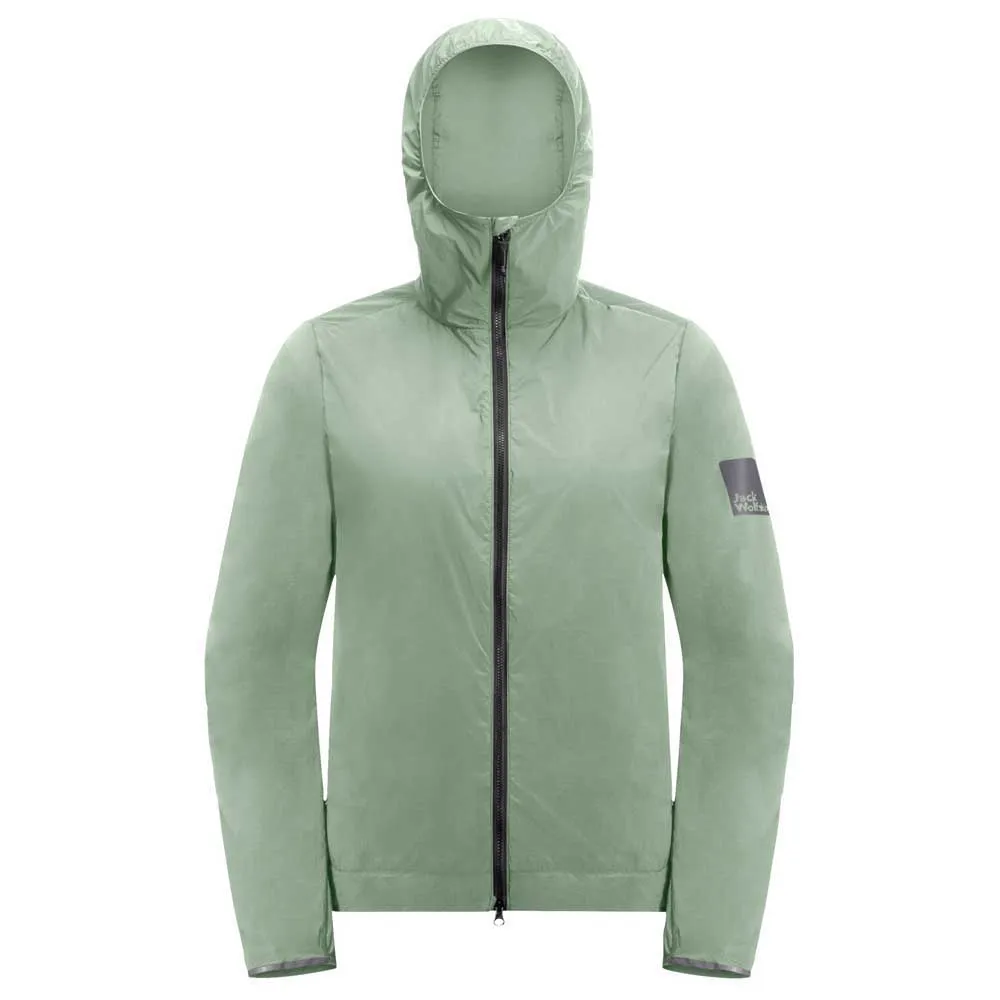 Jack Wolfskin Commute Wind Jakke, Eucalyptus 2 Jack Wolfskin Commute Wind Jakke, Eucalyptus 2