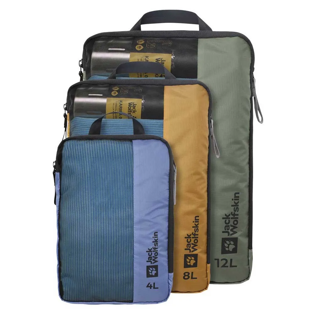 Jack Wolfskin Compression Set Pakkekub, Color mix