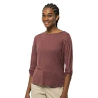 Jack Wolfskin Coral Coast 3/4-ermet T-skjorte Jack Wolfskin Coral Coast 3/4-ermet T-skjorte