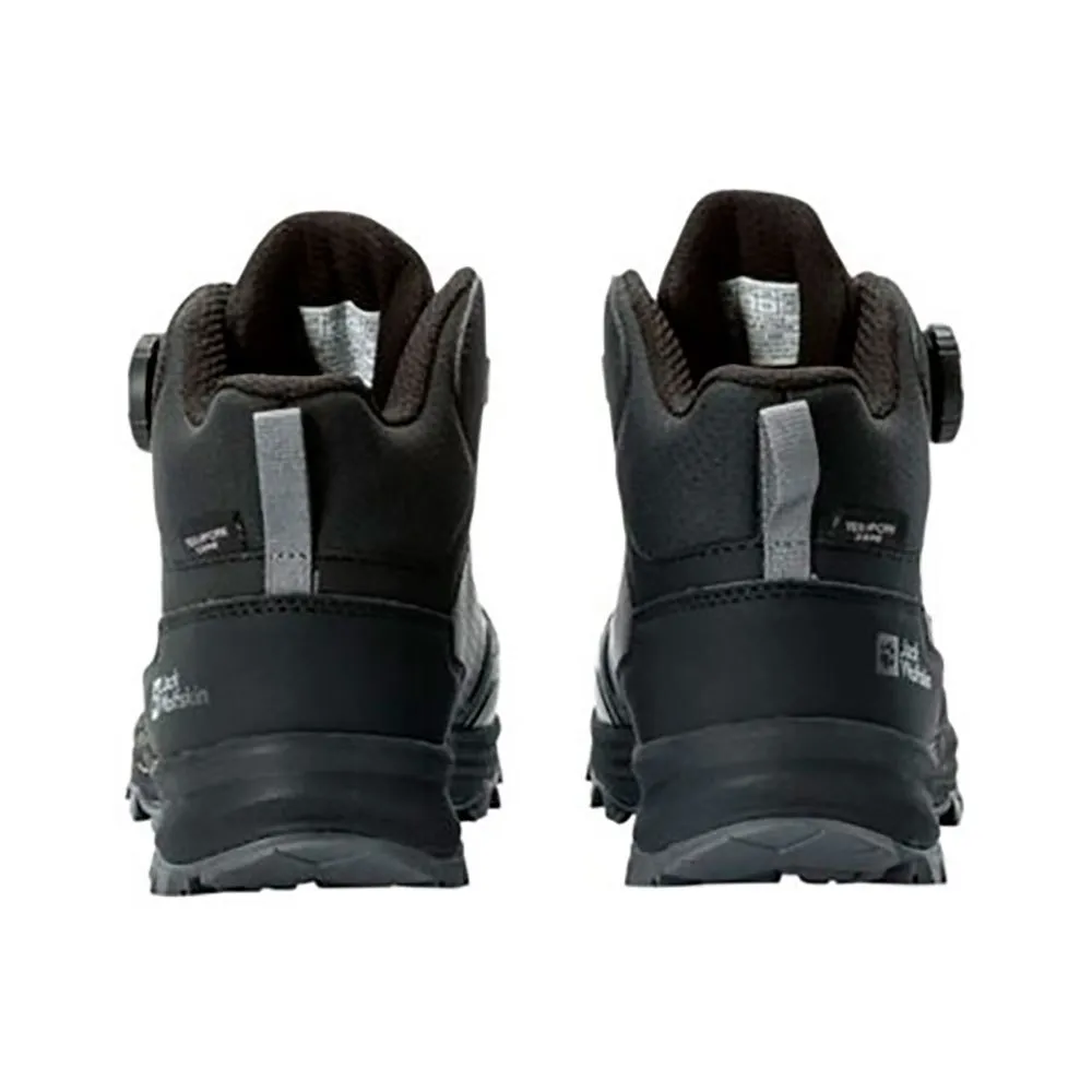 Jack Wolfskin Cyrox Texapore Dial Mid Tursko, Black, EU 34 Jack Wolfskin Cyrox Texapore Dial Mid Tursko, Black, EU 34