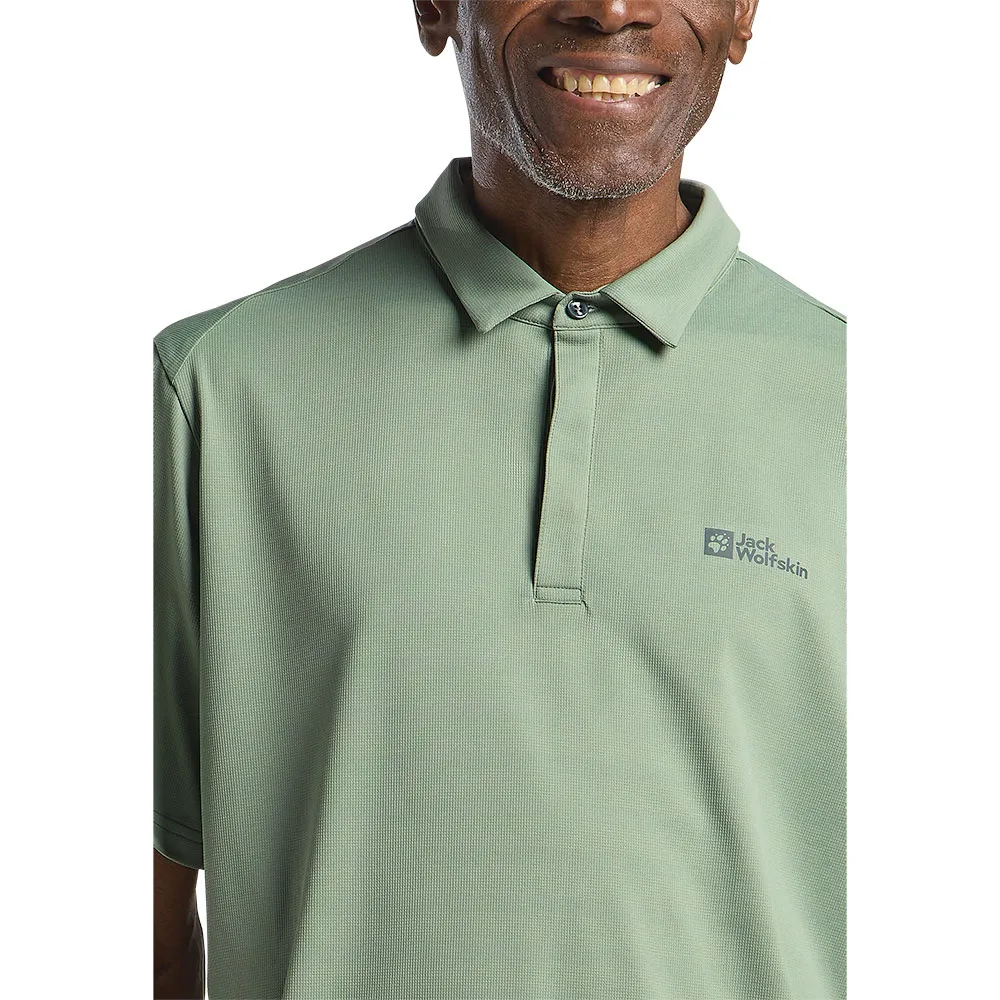 Jack Wolfskin Delgami Kortermet Poloskjorte