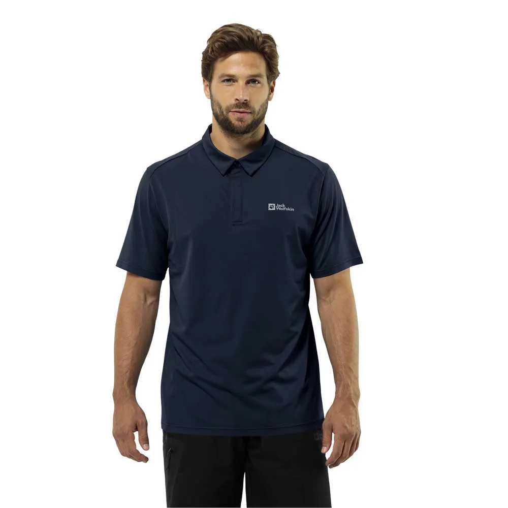 Jack Wolfskin Delgami Kortermet Poloskjorte