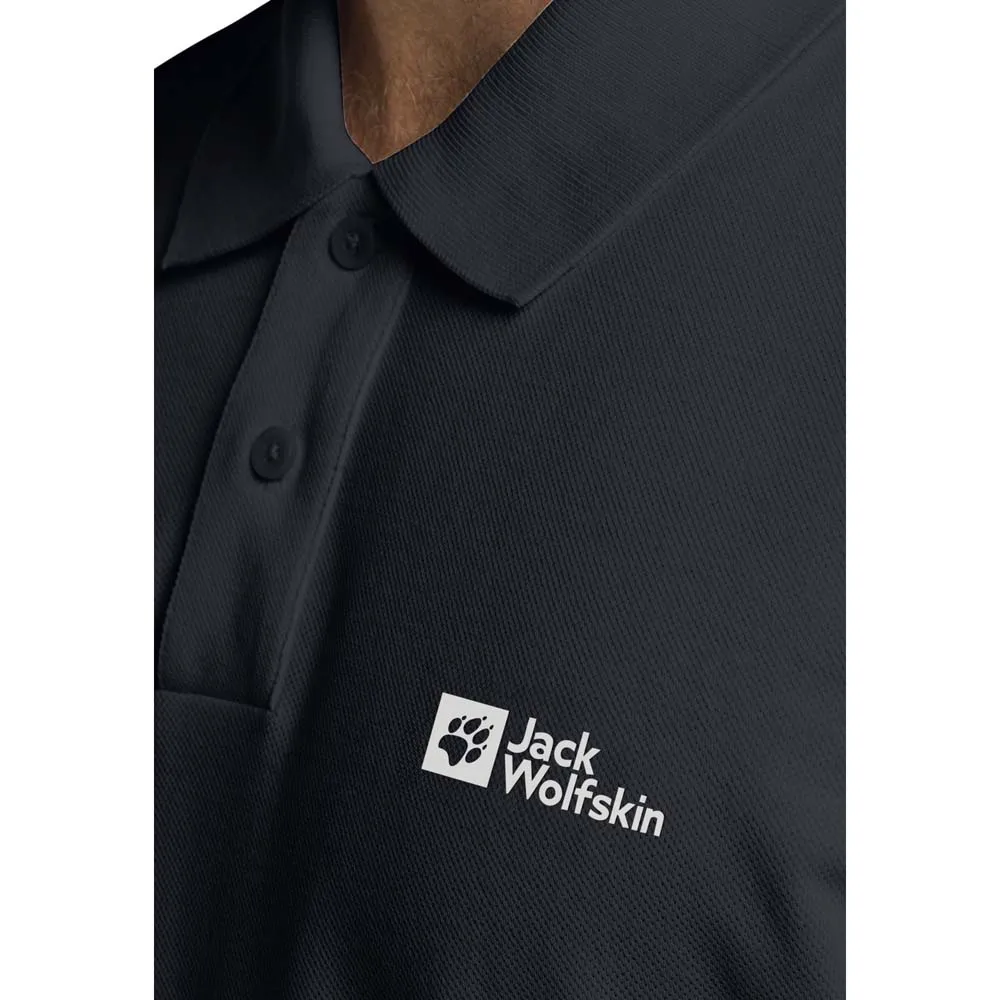 Jack Wolfskin Essential Kortermet Poloskjorte