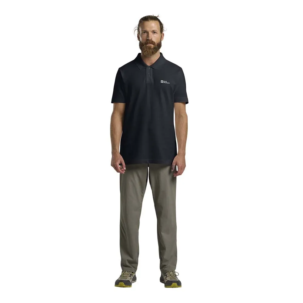 Jack Wolfskin Essential Kortermet Poloskjorte
