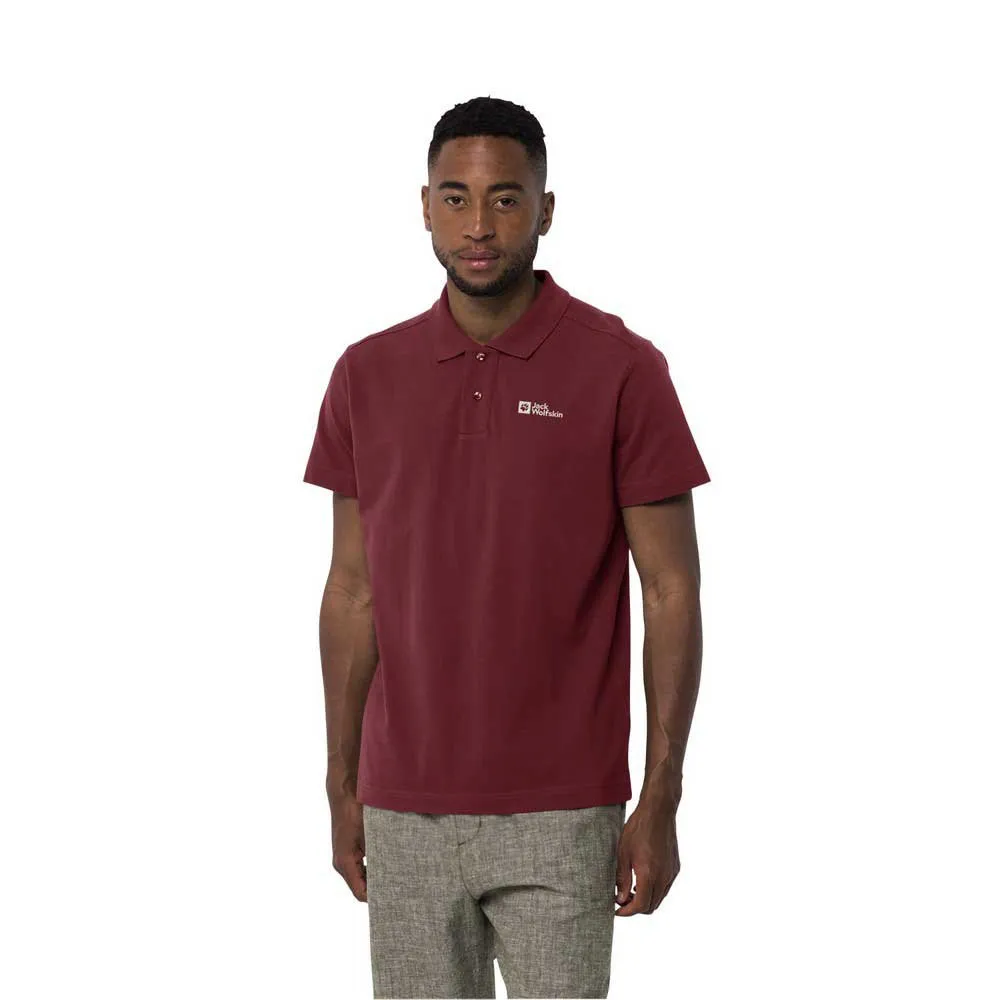Jack Wolfskin Essential Kortermet Poloskjorte