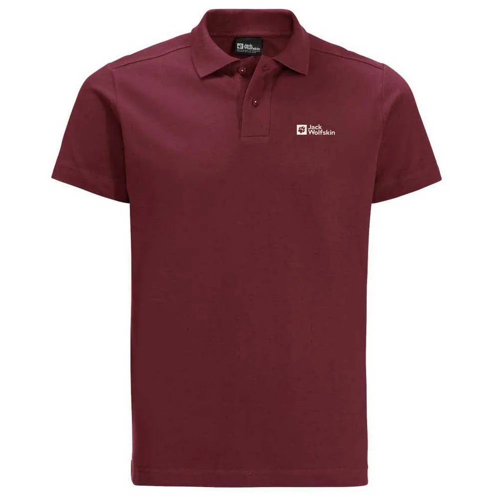 Jack Wolfskin Essential Kortermet Poloskjorte