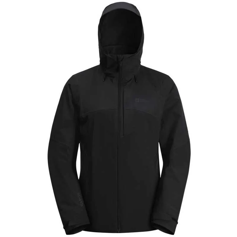 Jack Wolfskin Feldberg 3in1 Jakke, Black