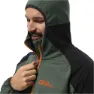 Jack Wolfskin Feldberg Hettegenser, Hedge green