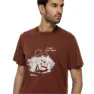 Jack Wolfskin Find Your Spot Kortarmet T-skjorte, Carmine