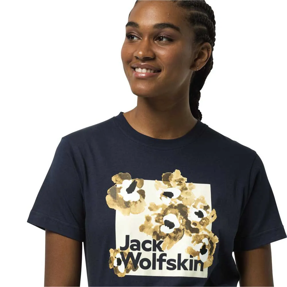 Jack Wolfskin Florell Box Kortarmet T-skjorte