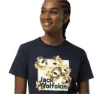 Jack Wolfskin Florell Box Kortarmet T-skjorte