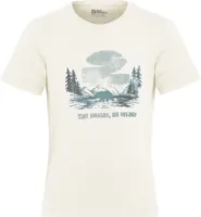 Jack Wolfskin Graphic Cotton Kortarmet T-skjorte