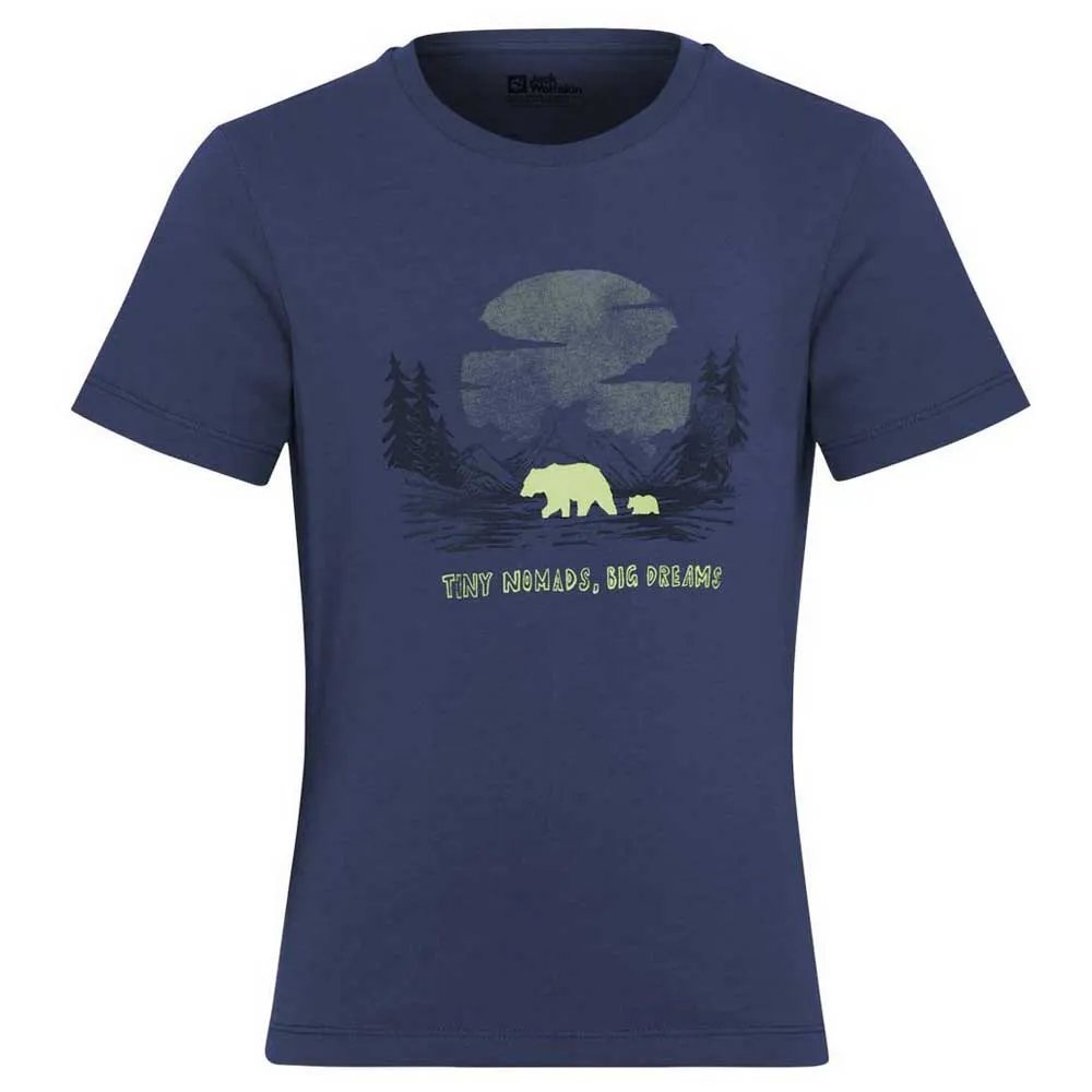 Jack Wolfskin Graphic Cotton Kortarmet T-skjorte Jack Wolfskin Graphic Cotton Kortarmet T-skjorte