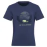 Jack Wolfskin Graphic Cotton Kortarmet T-skjorte