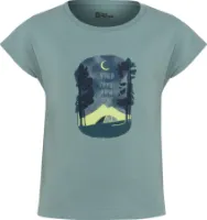 Jack Wolfskin Graphic Kortarmet T-skjorte