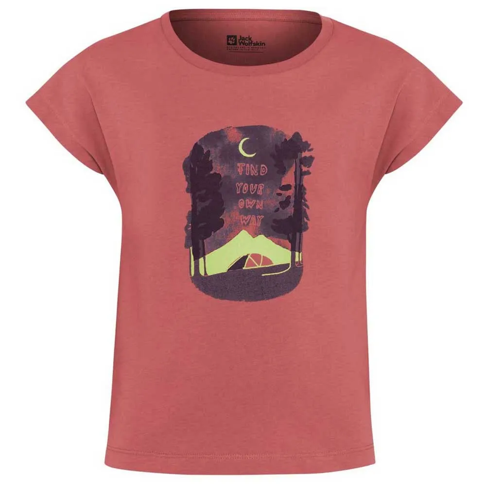 Jack Wolfskin Graphic Kortarmet T-skjorte Jack Wolfskin Graphic Kortarmet T-skjorte