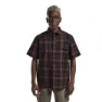 Check dark navy