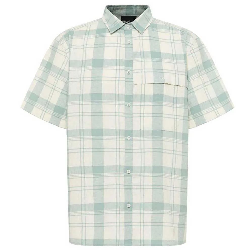 Jack Wolfskin Great Plains Kortarmet Skjorte