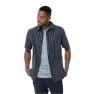 Night blue checks