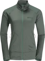 Jack Wolfskin Kammweg Fleecejakke Med Full Glidelås Jack Wolfskin Kammweg Fleecejakke Med Full Glidelås