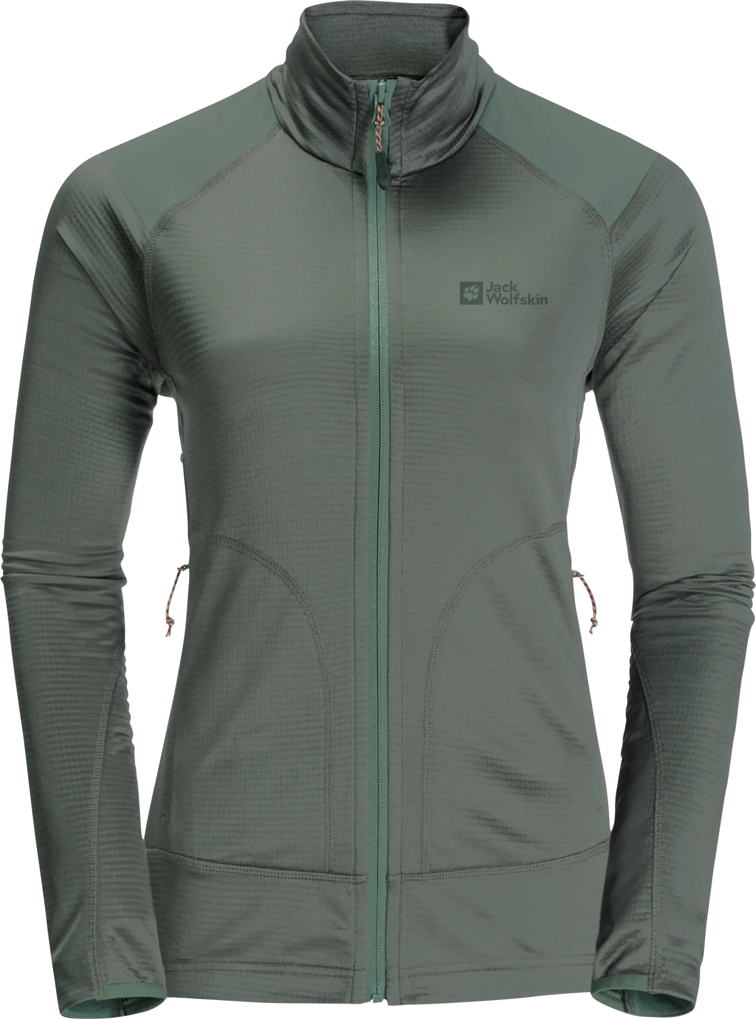 Jack Wolfskin Kammweg Fleecejakke Med Full Glidelås